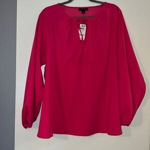 Alfani 2X Pink woman’s blouse brand new, still has tags